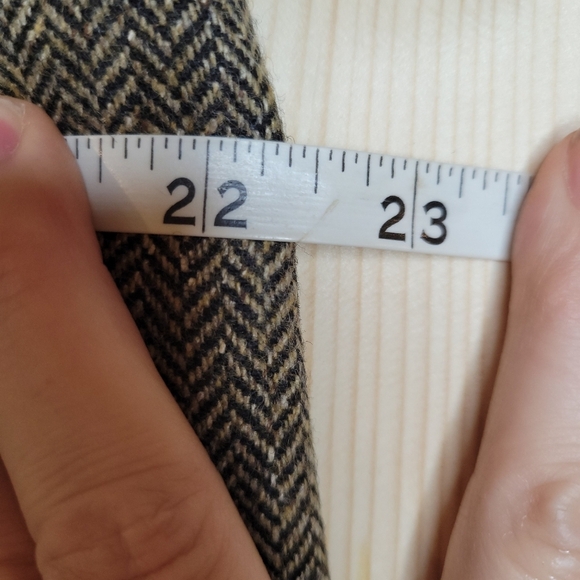 Vintage Brown Wool Maxi Skirt - Picture 11 of 14